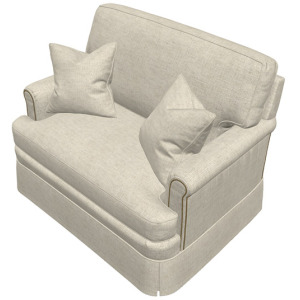 Leather Chair & 1/2