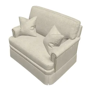 Leather Chair & 1/2