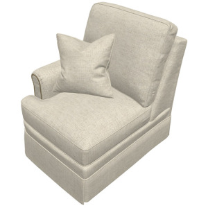 Leather Sectional Left Arm Chair