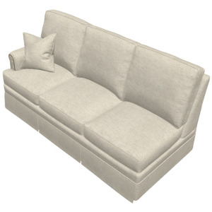 Leather Sectional Left Arm Sofa