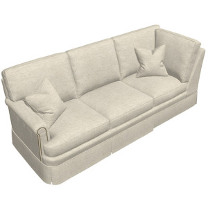 Leather Sectional Right Arm Corner Sofa