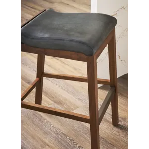 Leather Bar Stool