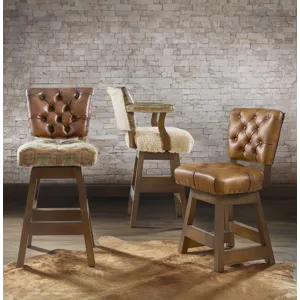 Leather Bar Stool