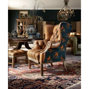 Leather Wing Chair