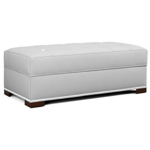 Leather Ottoman