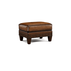 Leather Ottoman