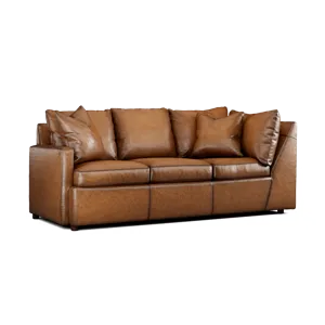 Leather Left Arm Corner Sofa