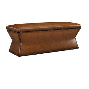 Leather Storage Bench