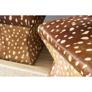 Leather Ottoman