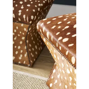 Leather Ottoman