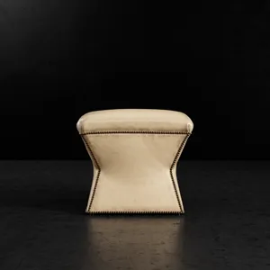 Leather Ottoman