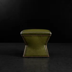 Leather Ottoman