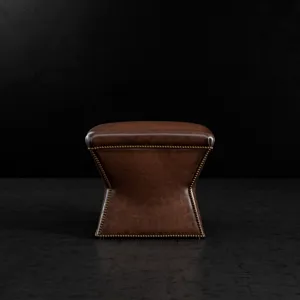 Leather Ottoman