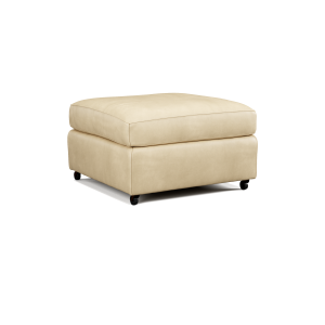 Leather Ottoman