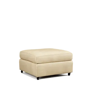 Leather Ottoman
