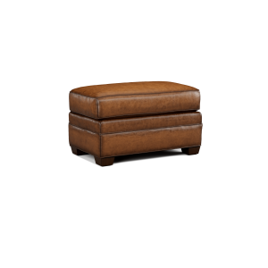 Leather Ottoman