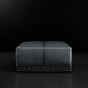 Leather Ottoman