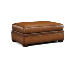 Leather Large Ottoman
