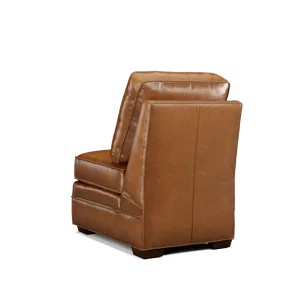 Leather Sectional Armless Chair
