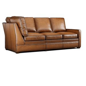 Leather Sectional Right Arm Corner Sofa