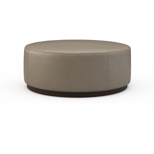 Leather Ottoman