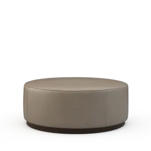 Leather Ottoman