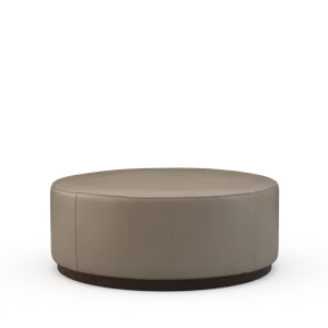 Leather Ottoman