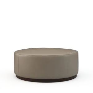 Leather Ottoman