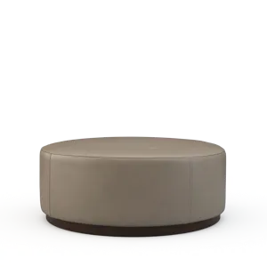 Leather Ottoman