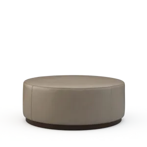 Leather Ottoman