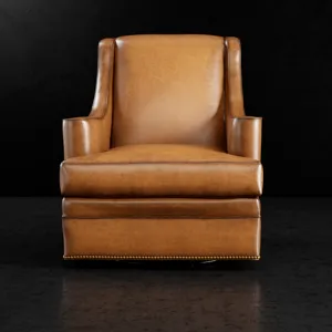 Leather Motion Swivel Chair