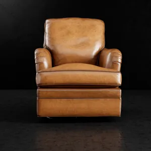 Leather Motion Swivel Chair