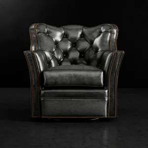 Leather Motion Swivel Chair