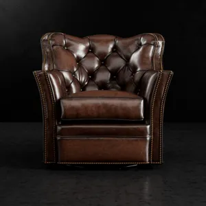 Leather Motion Swivel Chair