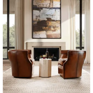 Leather Swivel Chair