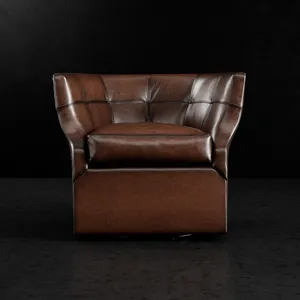 Leather Swivel Chair