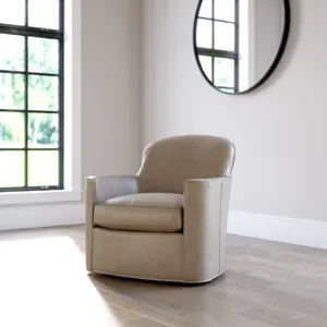 Leather Swivel Chair
