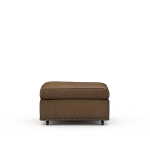 Leather Ottoman