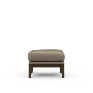 Leather Ottoman