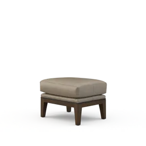 Leather Ottoman