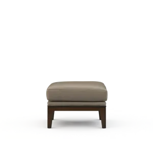 Leather Ottoman