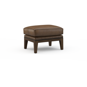 Leather Ottoman