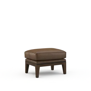 Leather Ottoman