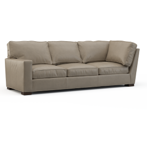 Leather Left Arm Corner Sofa