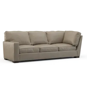 Leather Left Arm Corner Sofa