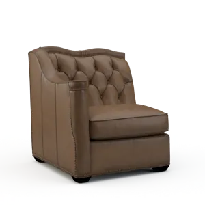 Leather Left Arm Chair