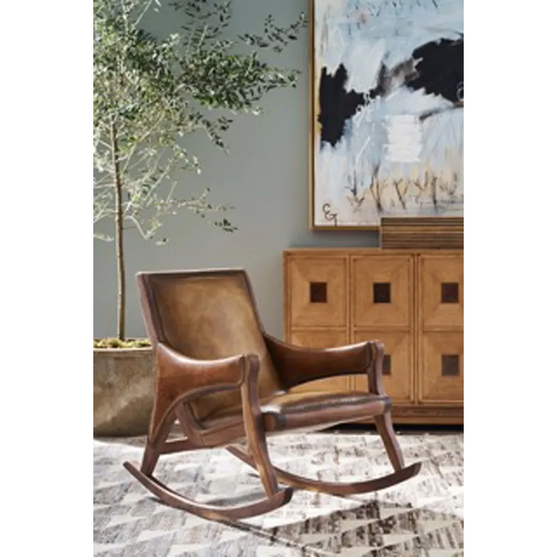 Leather Rocking Chair