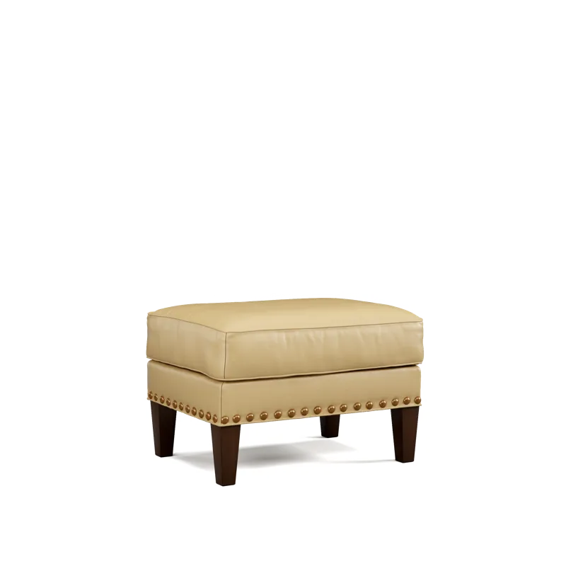 Leather Ottoman