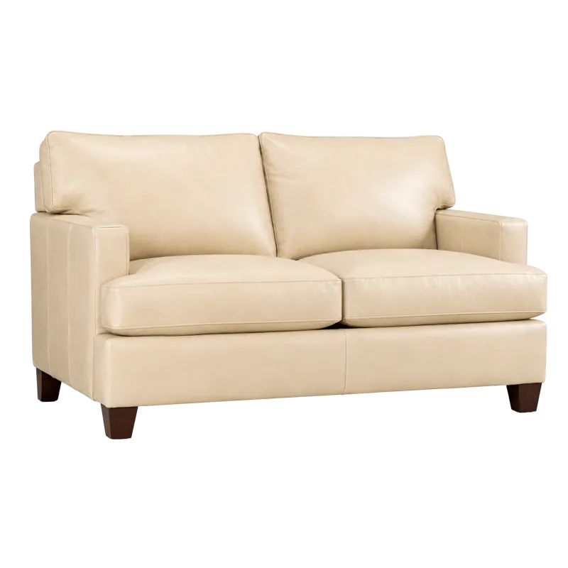 Leather Loveseat