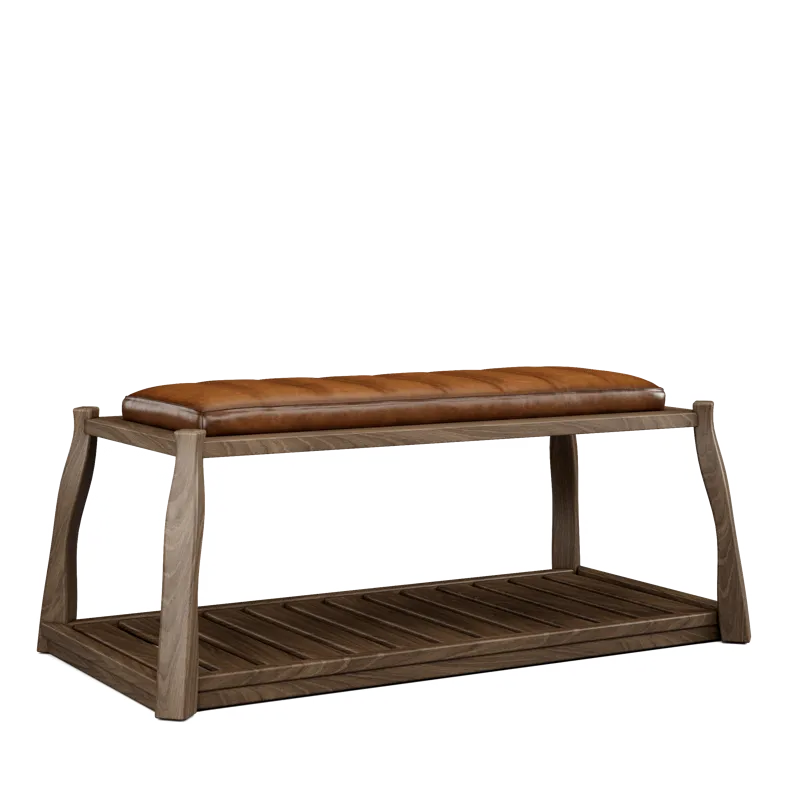 Leather Bench